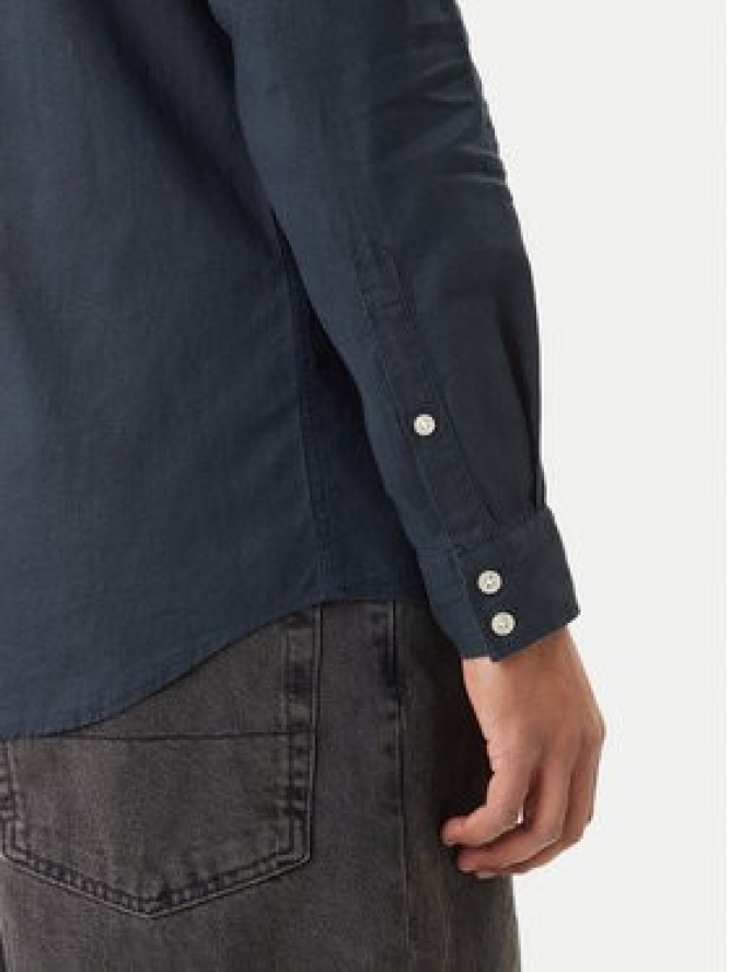 Guess Koszula F6GH06 WG3L0 Granatowy Regular Fit