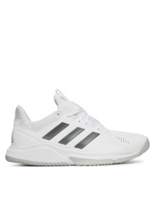 adidas Buty halowe Court Flight KJ3682 Biały