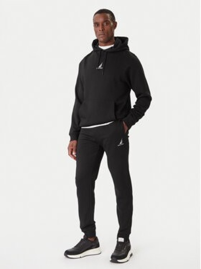 Nautica Spodnie dresowe Nampa N1T04063 Czarny Regular Fit