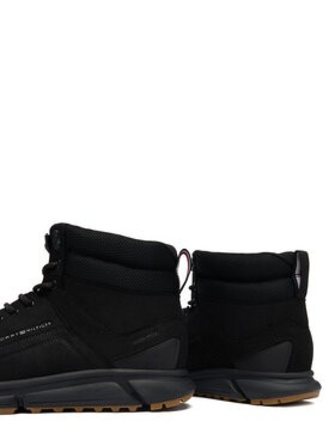Tommy Hilfiger Trzewiki Outdoor Runner Hi Wpm FM0FM05575 Czarny