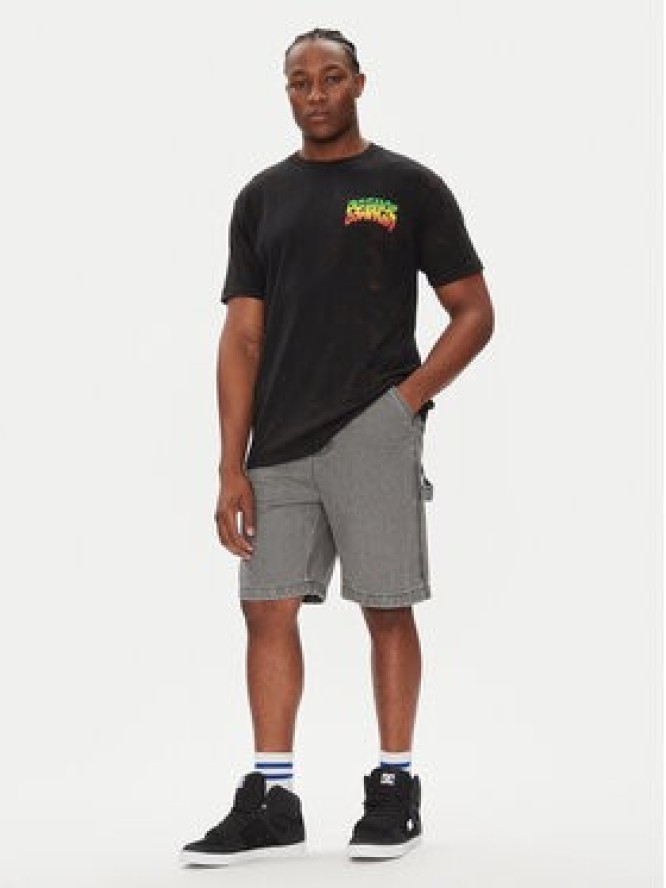 DC Shoes Szorty jeansowe Carpenter Baggy Short Rmg ADYS03019 Szary Baggy Fit