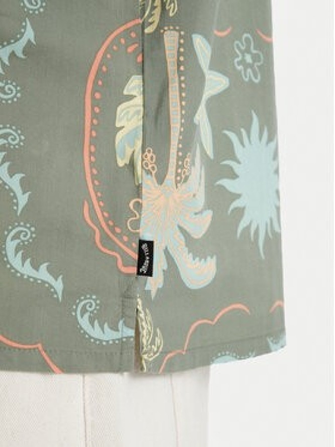 Billabong Koszula Vacay EBYWT03019 Zielony ciemny Relaxed Fit