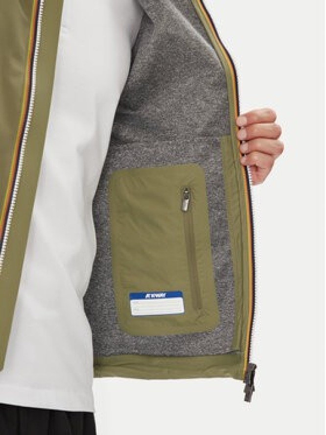 K-Way Kurtka przeciwdeszczowa Jacko K5123GW Zielony Regular Fit