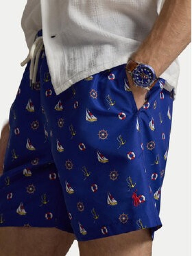 Polo Ralph Lauren Szorty kąpielowe 710B14030001 Granatowy Classic Fit