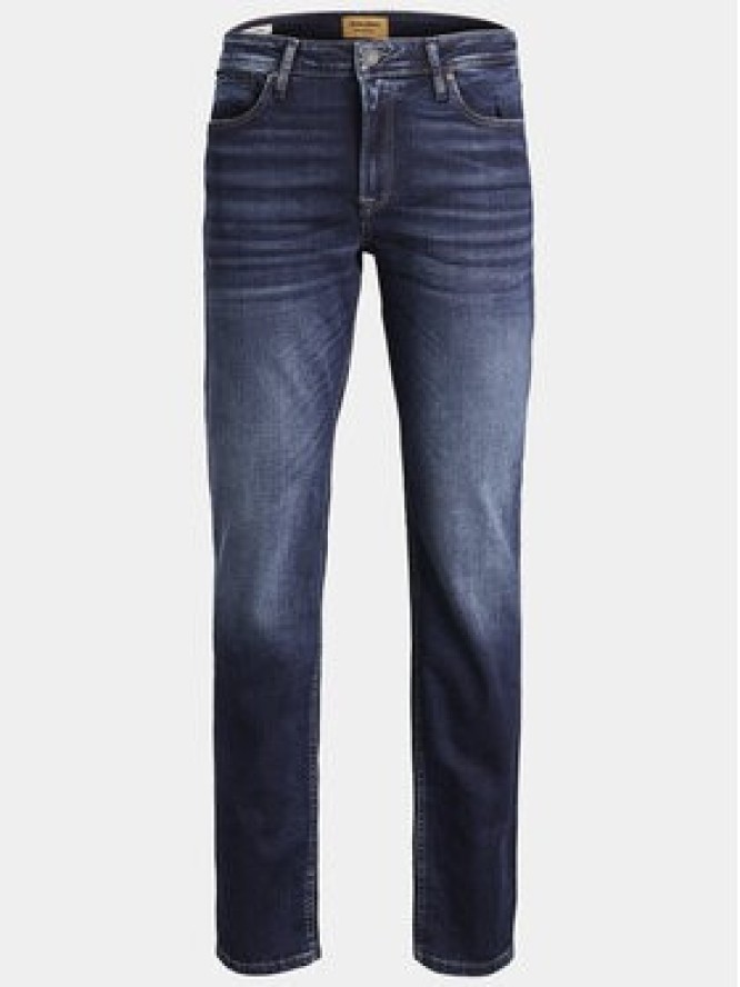 Jack & Jones Jeansy Clark 12177444 Granatowy Regular Fit