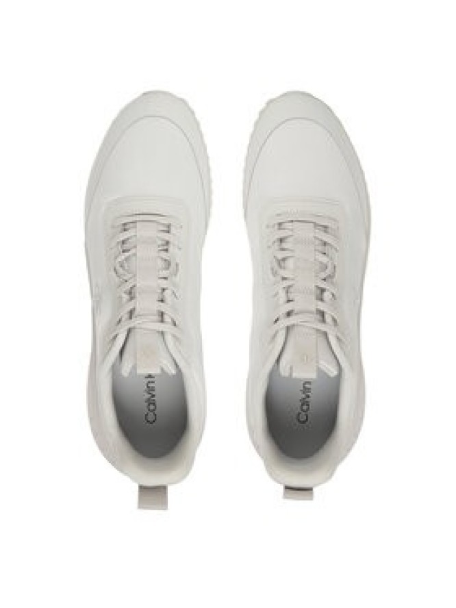 Calvin Klein Sneakersy Eva Runner Lace Up Mat Mix YM0YM01442 Szary