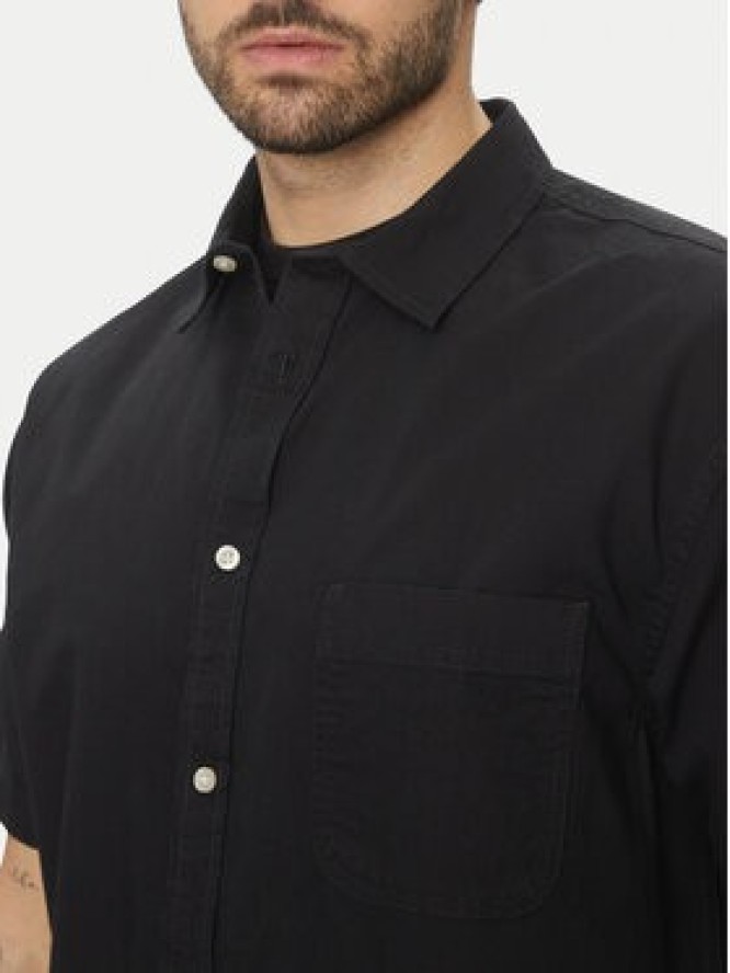 Vans Koszula Lawson Solid VN000M13 Czarny Regular Fit