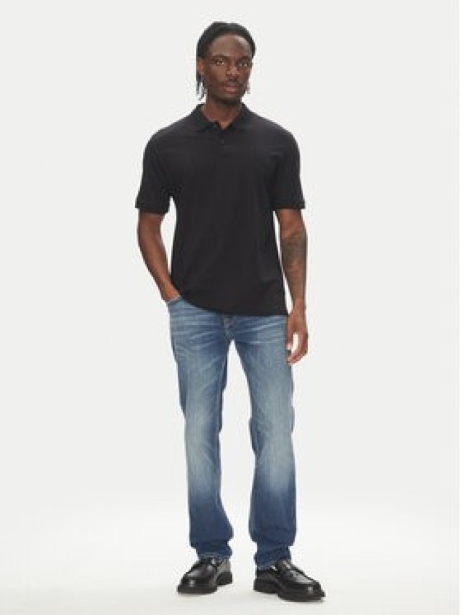 Guess Jeansy M5GAS2 D4Z80 Niebieski Slim Tapered Fit