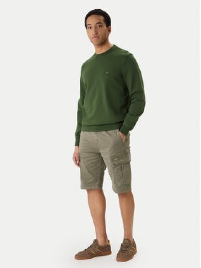 Tommy Jeans Szorty materiałowe Otis DM0DM22831 Zielony Regular Fit