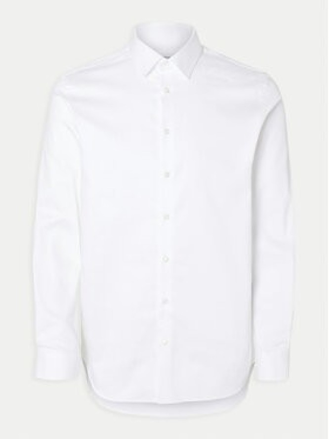 Selected Homme Koszula 16092939 Biały Slim Fit