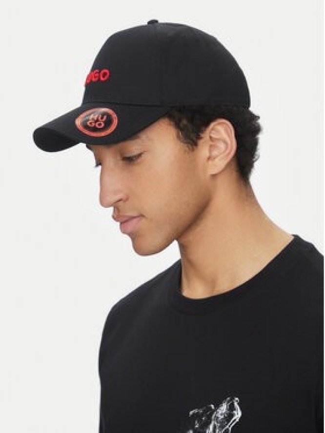 HUGO Czapka z daszkiem Jude 50533410 Czarny