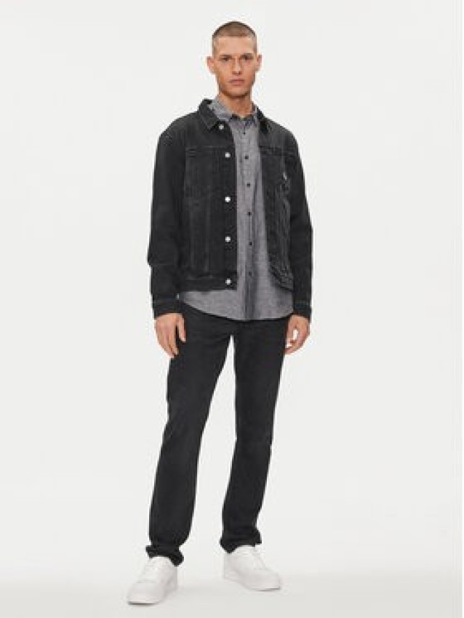 Calvin Klein Koszula K10K108664 Szary Regular Fit
