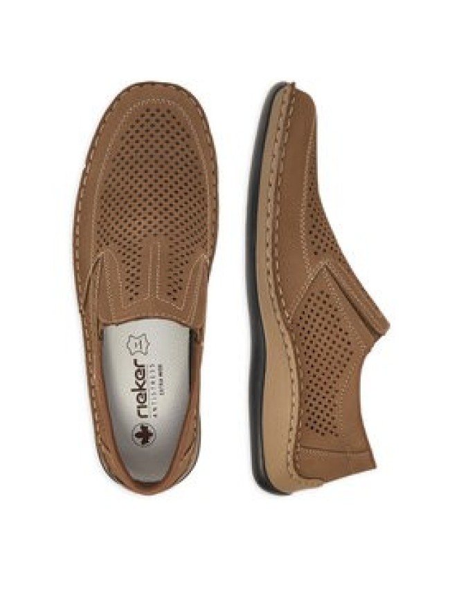 Rieker Półbuty 05277-64 Brązowy