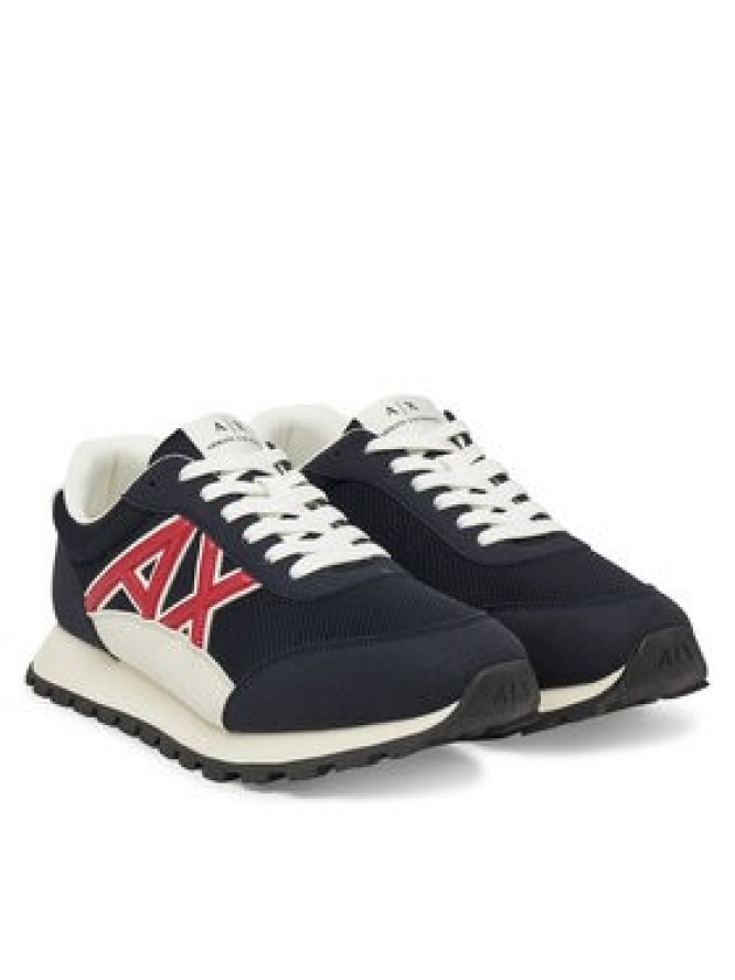Armani Exchange Sneakersy XUX263 XV942 U661 Granatowy
