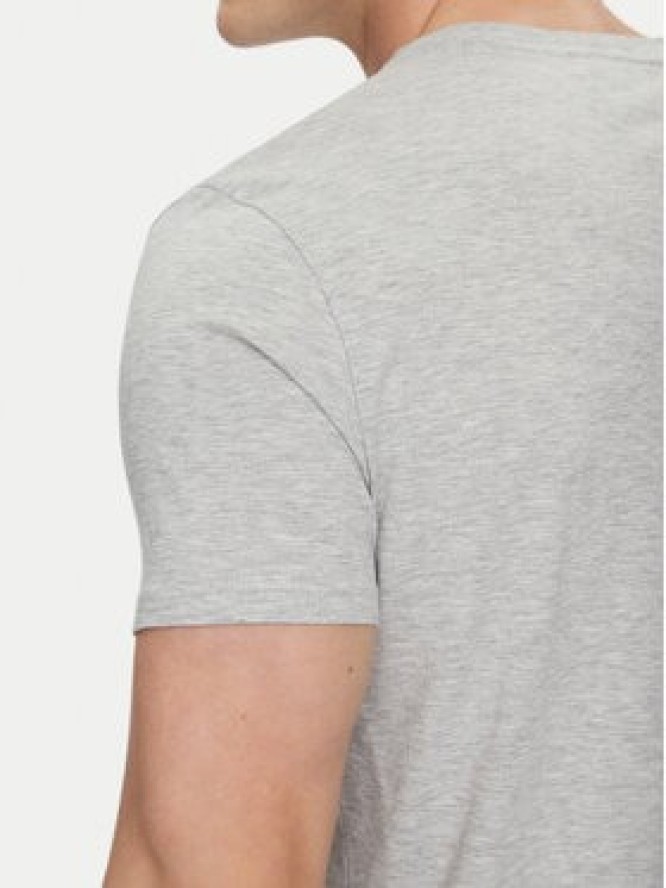 Lacoste T-Shirt TH6709 Szary Regular Fit