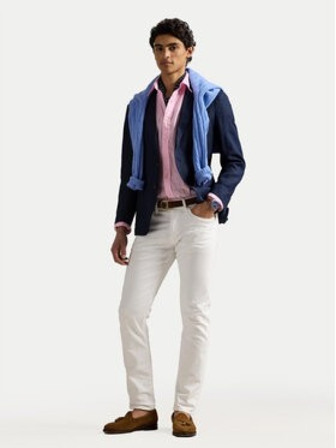 Polo Ralph Lauren Koszula 710968915002 Różowy Slim Fit