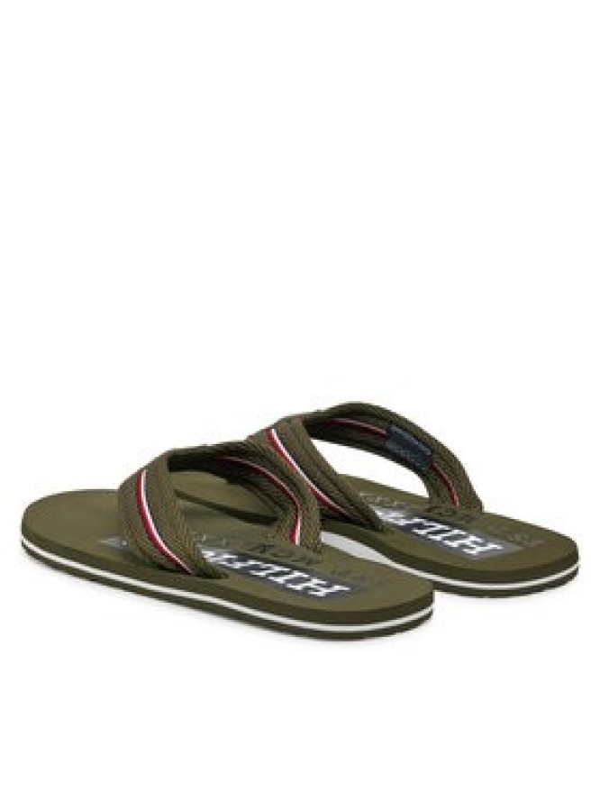 Tommy Hilfiger Japonki Corporate Hilfiger Beach FM0FM05436 Czerwony