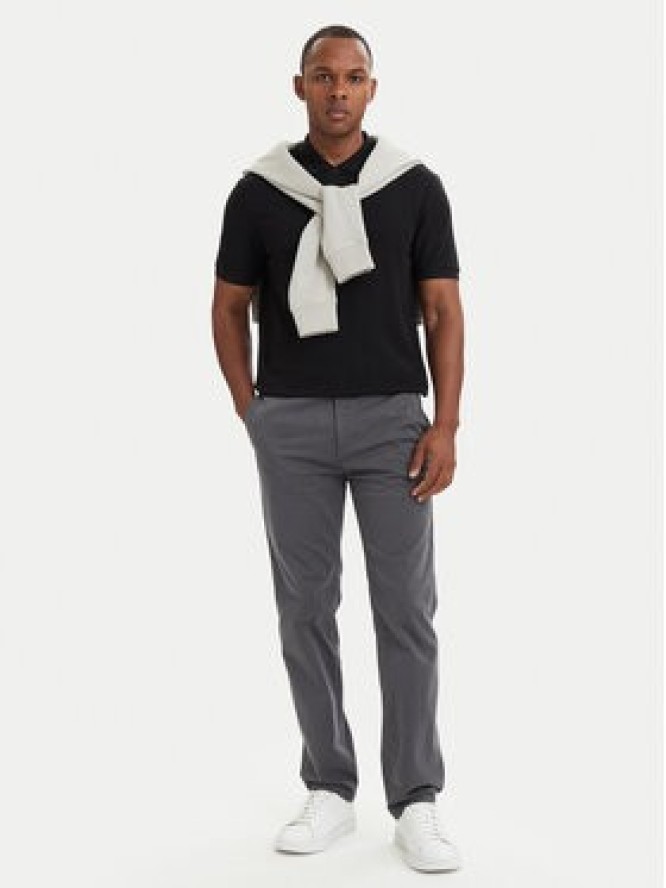 BOSS Chinosy 50534378 Szary ciemny Regular Fit
