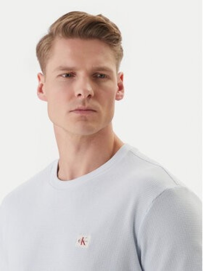 Calvin Klein Jeans T-Shirt LV04RD008G Niebieski Regular Fit