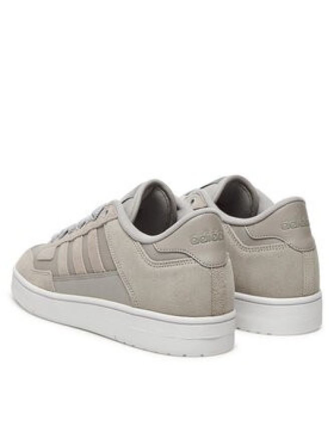 adidas Buty do koszykówki Rapid Court Low JR3155 Szary