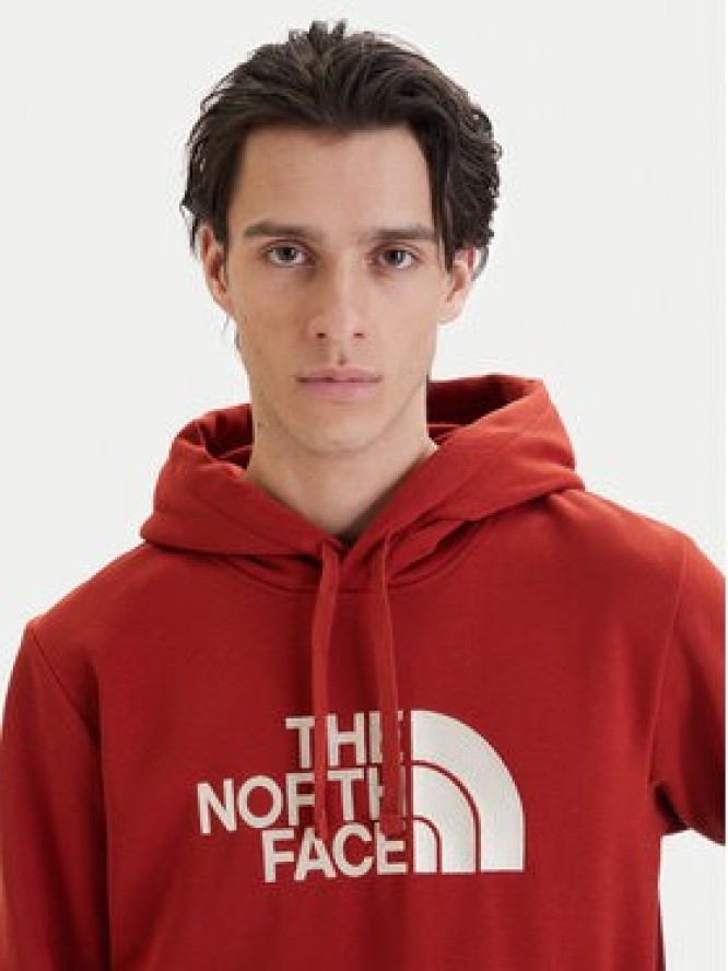 The North Face Bluza Drew Peak NF0A89EM Czerwony ciemny Regular Fit