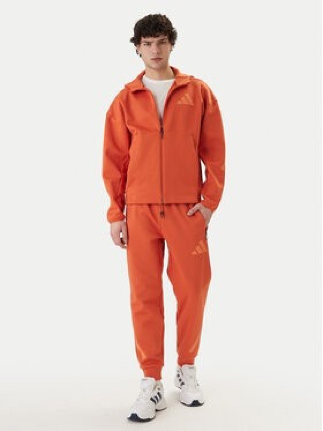 adidas Bluza Z.N.E. KE4679 Pomarańczowy Regular Fit