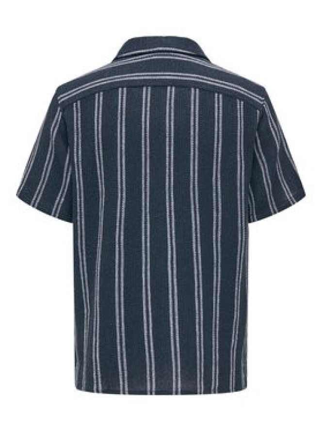 Only & Sons Koszula 22025659 Granatowy Regular Fit