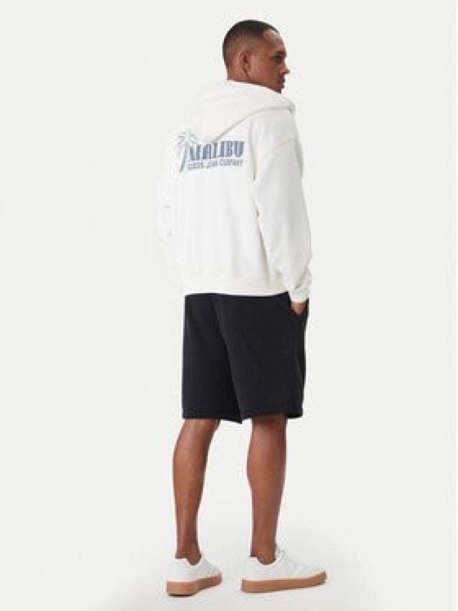 Guess Jeans Bluza M6GQB6 KCPR1 Biały Boxy Fit