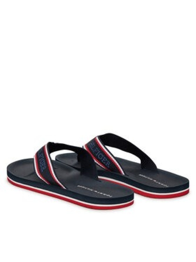 Tommy Hilfiger Japonki Comfort Hilfiger Beach Sandal FM0FM05510 Granatowy