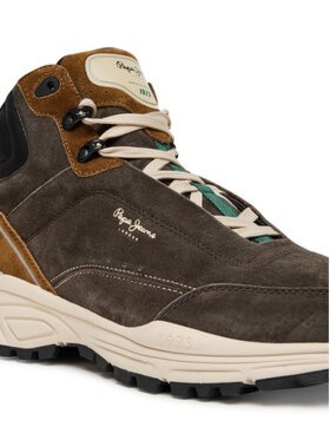 Pepe Jeans Sneakersy Darren Boot M PMS600011 Brązowy