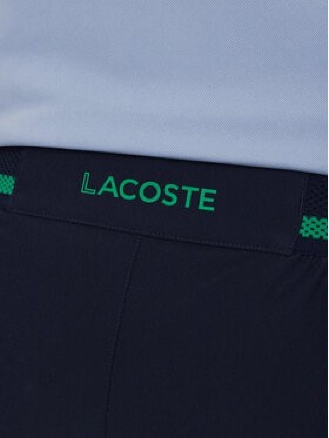 Lacoste Szorty sportowe GH7413 Granatowy Regular Fit