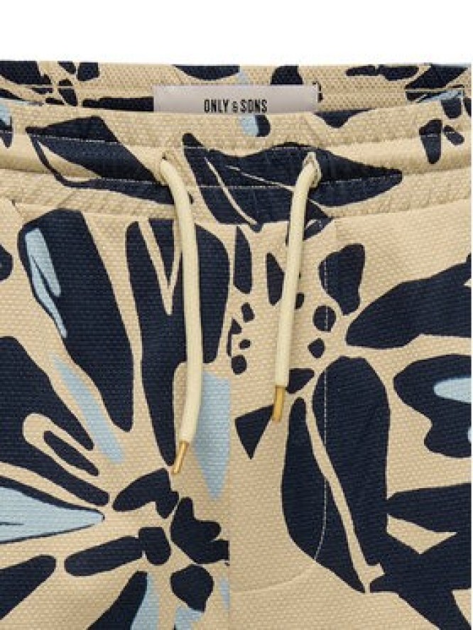 Only & Sons Szorty materiałowe Piero 22034086 Beżowy Relaxed Fit