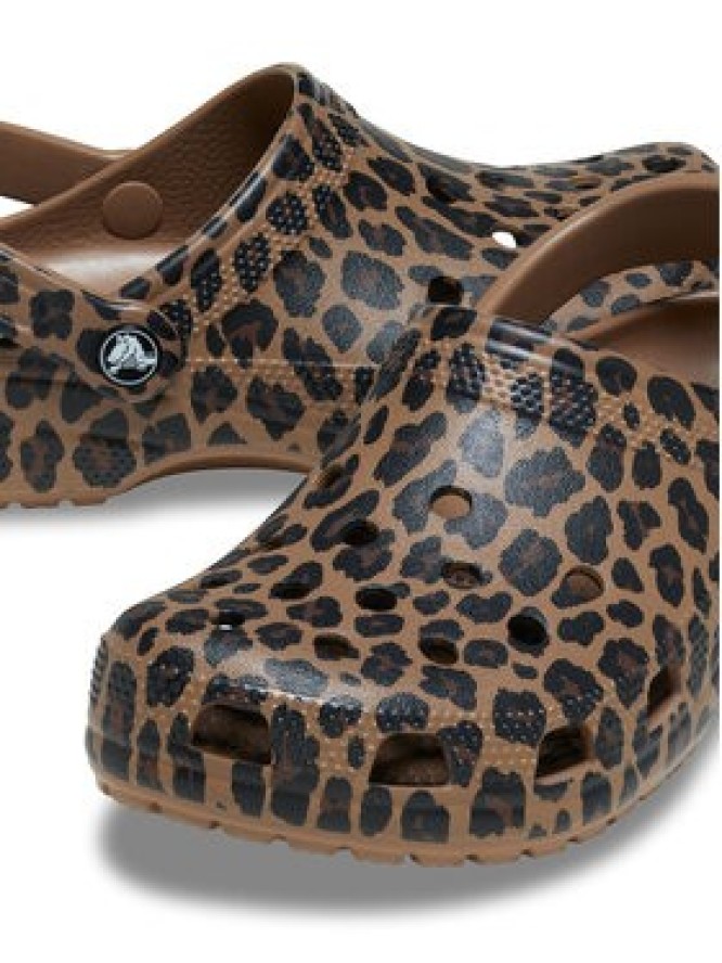 Crocs Klapki Classic Animal Clog 211800 Brązowy