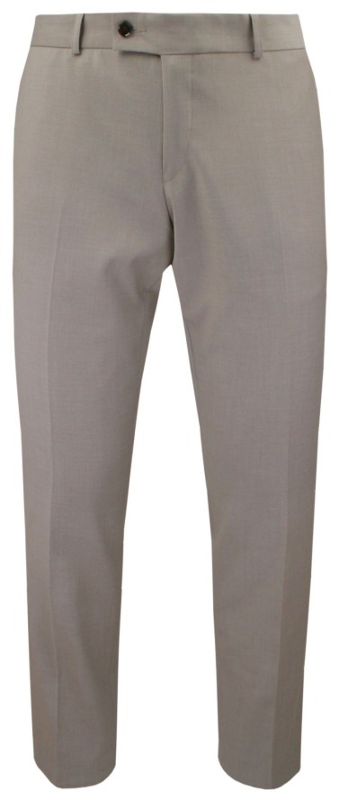 Taliowany Garnitur (Slim) - MEN'SFIELD - Beżowy