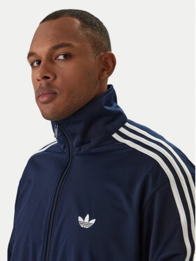 adidas Bluza Firebird KD8313 Granatowy Loose Fit