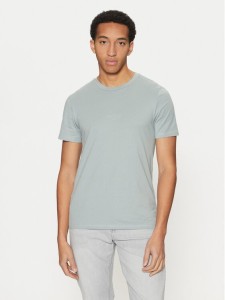 Guess T-Shirt M2YI72 I3Z14 Błękitny Slim Fit