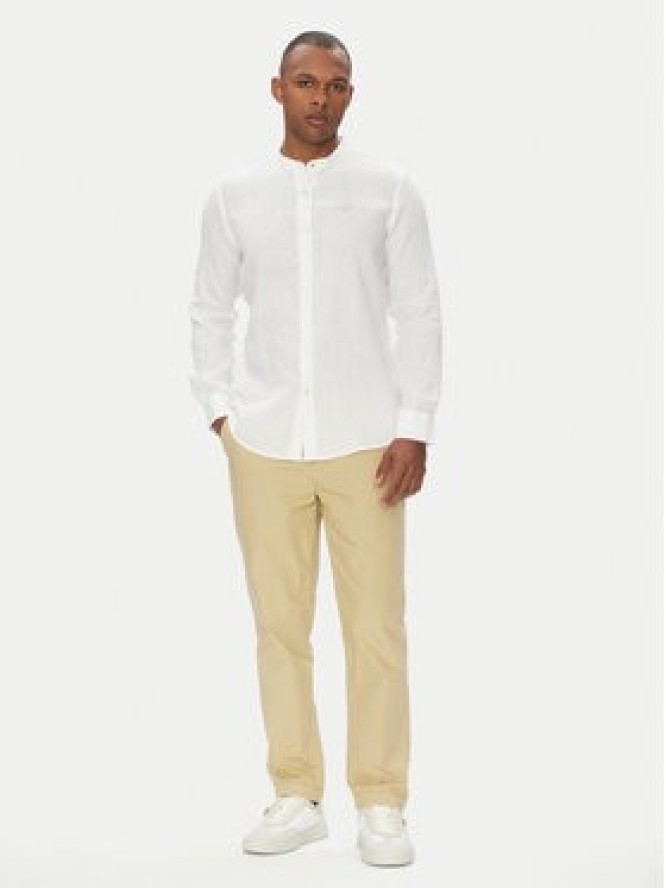 Aeronautica Militare Koszula 251CA1272CT3089 Biały Regular Fit