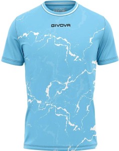 Koszulka sportowa Givova Grafite Sky-biało-niebieska