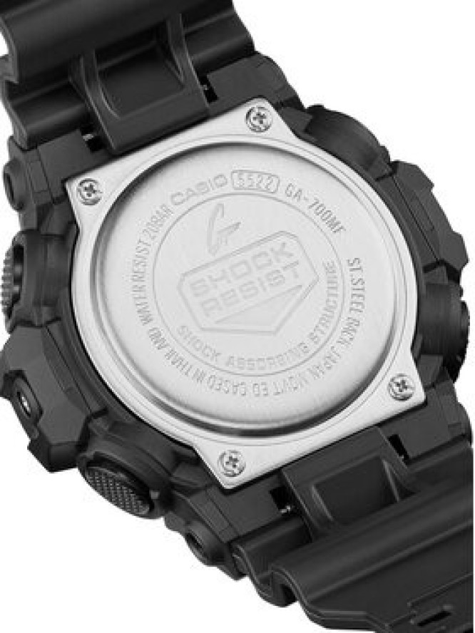 G-Shock Zegarek Multi-Fluorescent Accents GA-700MF-1AER Czarny