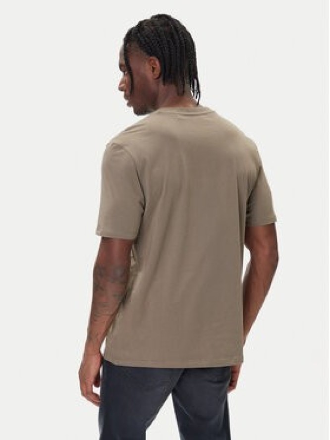HUGO T-Shirt Dero222 50466158 Beżowy Regular Fit