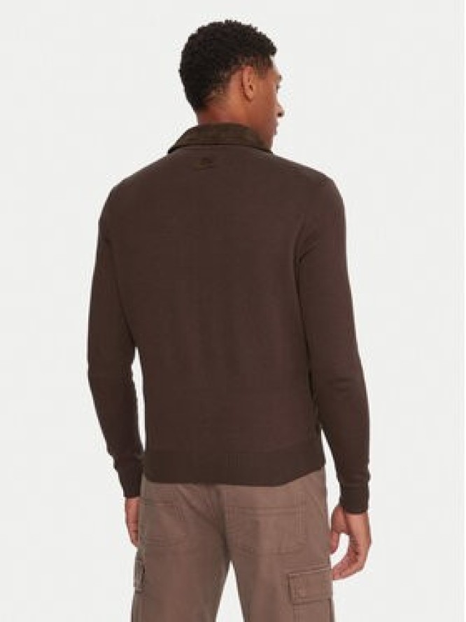 Milestone Kurtka skórzana MSRayan 531624 60700 Brązowy Regular Fit