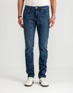 Męskie Spodnie Jeansowe Josh Regular Slim Mid Stone Wash Denim 1047978 10281