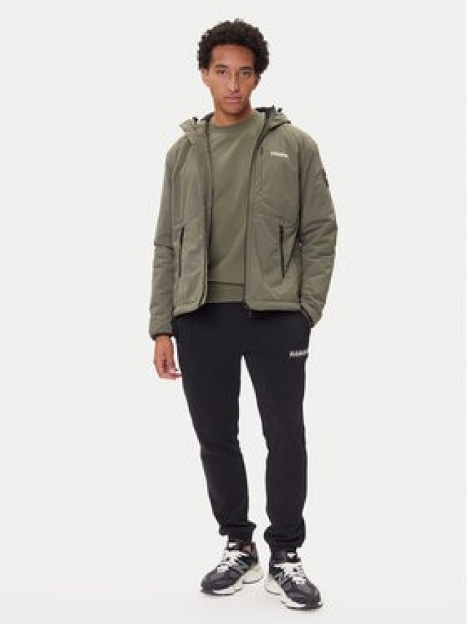 Napapijri Kurtka przejściowa A-Tundra Wint 1 NP0A8928 Khaki Regular Fit