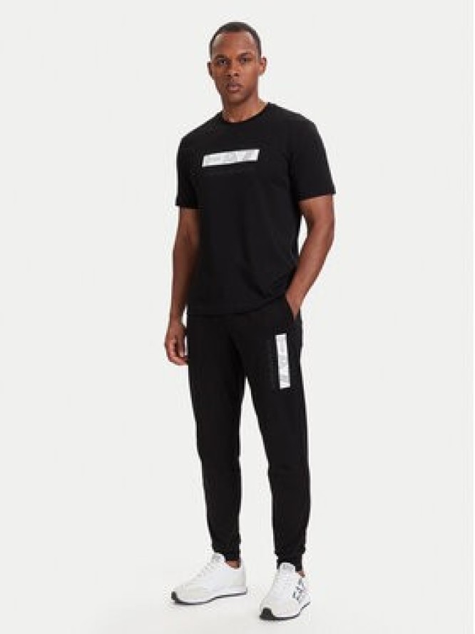 EA7 Emporio Armani Spodnie dresowe 7M002422 AF13512 MC001 Czarny Slim Fit