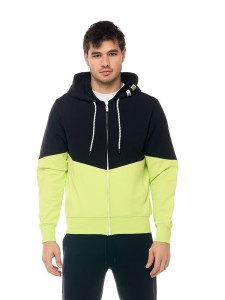 Leone Active Bluzy z kapturem zapinane na zamek dla mężczyzn