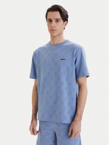 BOSS T-Shirt Member 50558867 Błękitny Relaxed Fit