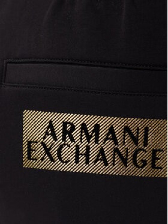 Armani Exchange Spodnie dresowe XM001886 AF10818 MC237 Czarny Slim Fit