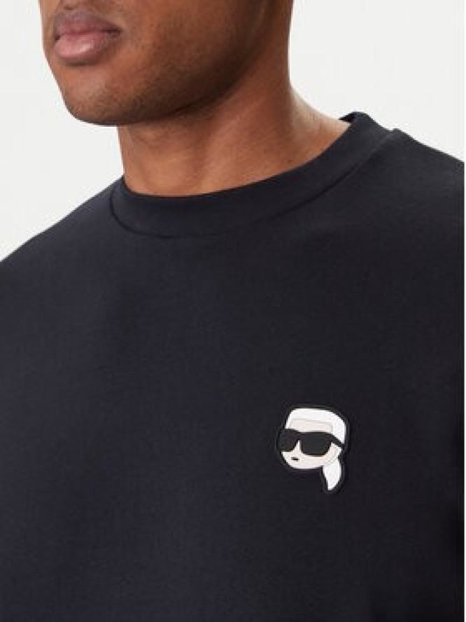 KARL LAGERFELD Bluza 705710 561900 Granatowy Regular Fit