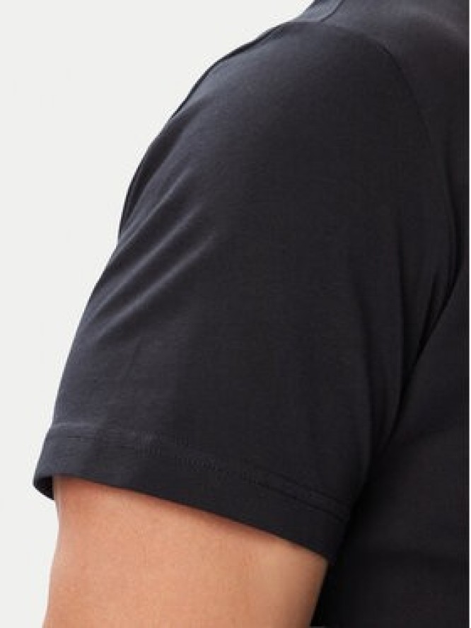 Beverly Hills Polo Club T-Shirt P-SS26M-TS414000 Granatowy Regular Fit