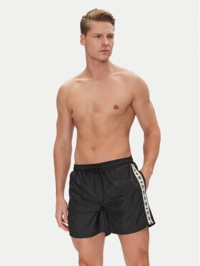 Richmond X Szorty kąpielowe UMP25330CO Czarny Regular Fit